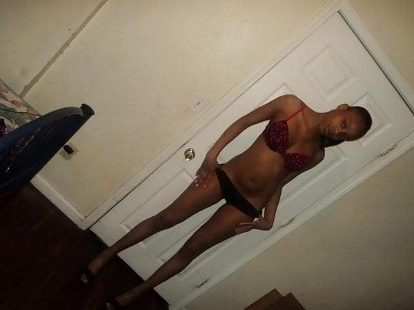 14P Sexy NN Black teen Posing