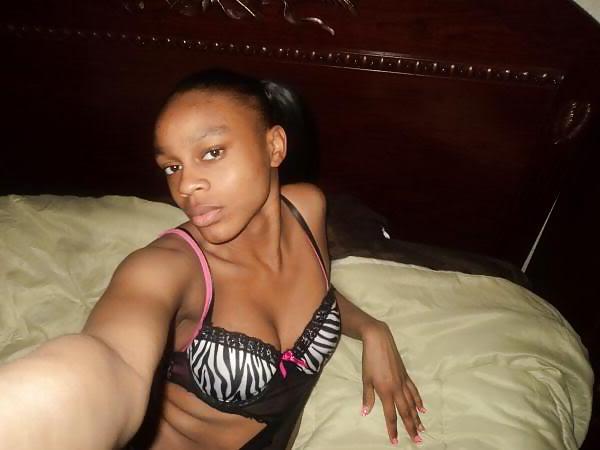 14P Sexy NN Black teen Posing