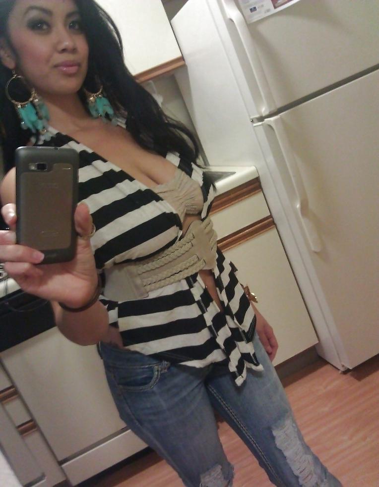 25P Asian big tittied bitch