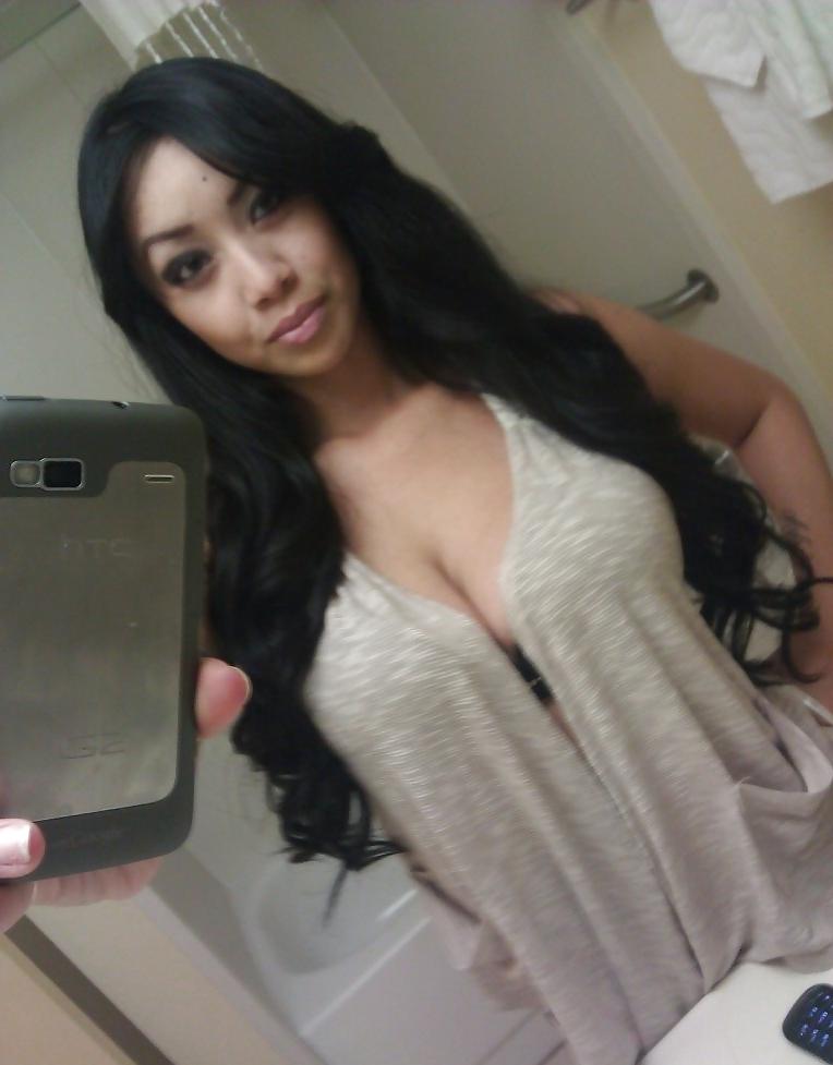 25P Asian big tittied bitch