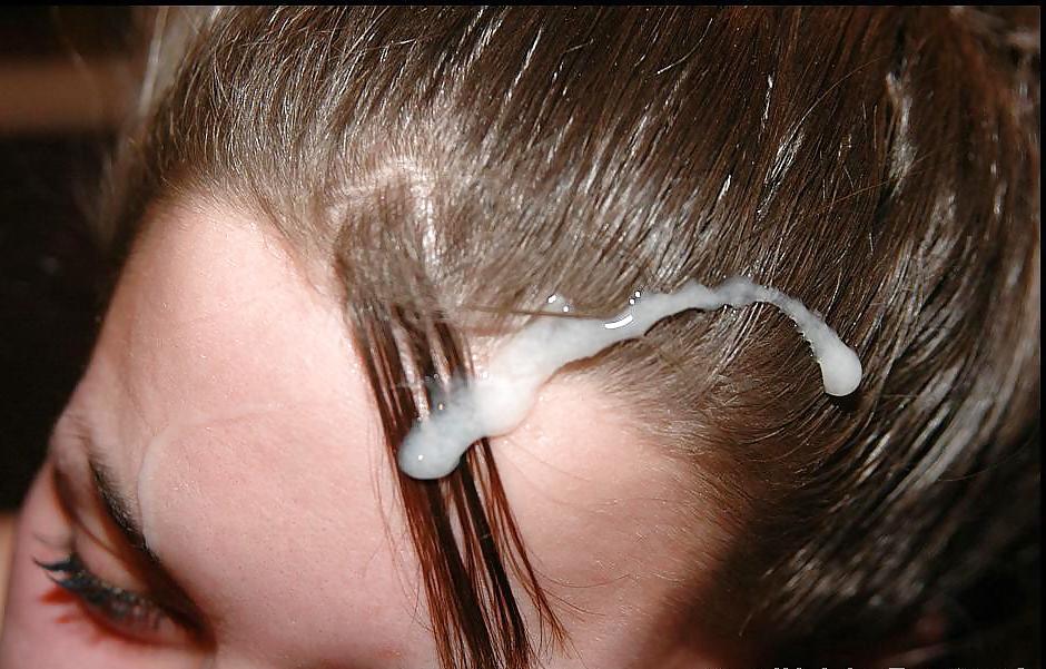 14P Cum in hair