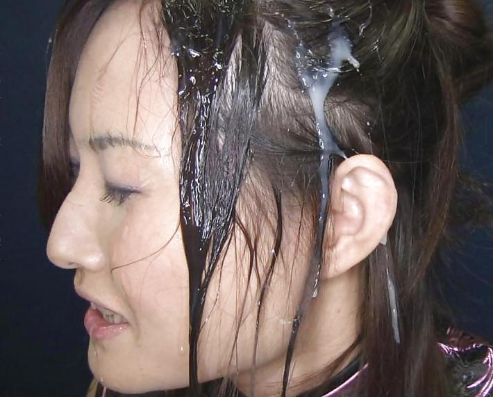 14P Cum in hair
