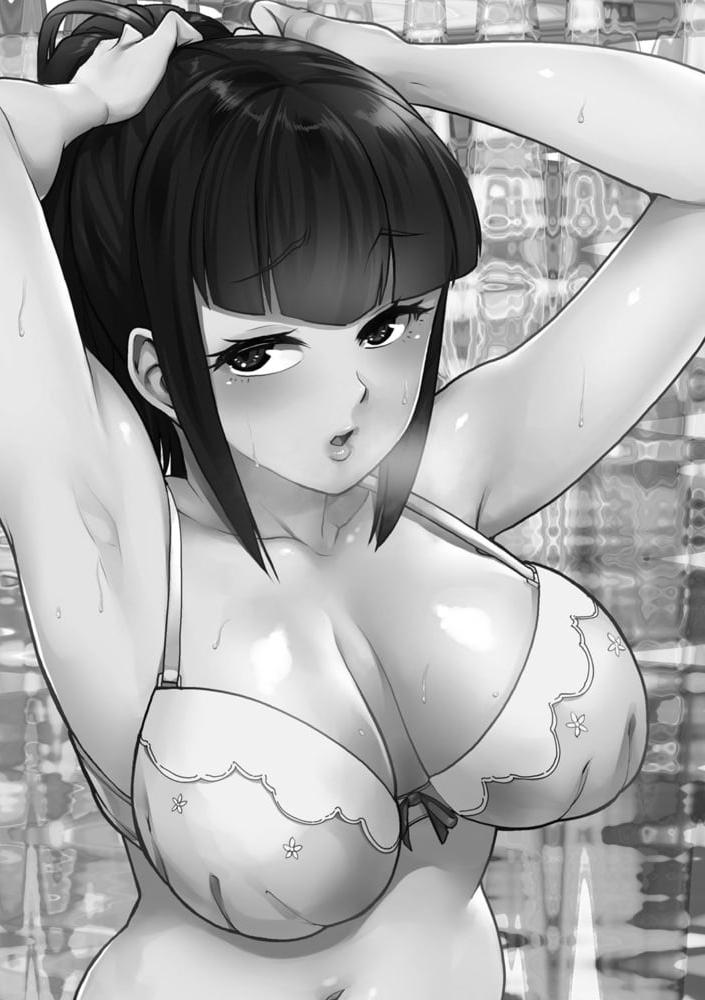 25P Hentai B&amp;W 0420 - Back to Black