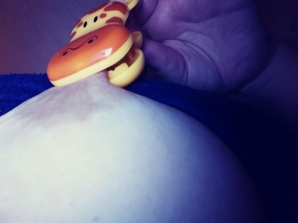 12P Big Nipple play...pinching &amp; twisting