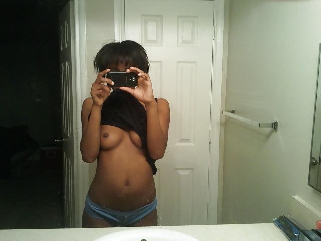25P Self shot ebony college girls 4