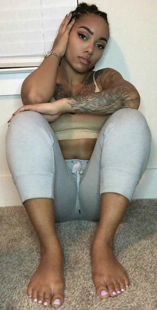 25P sexy BLACK toes and soles pt9