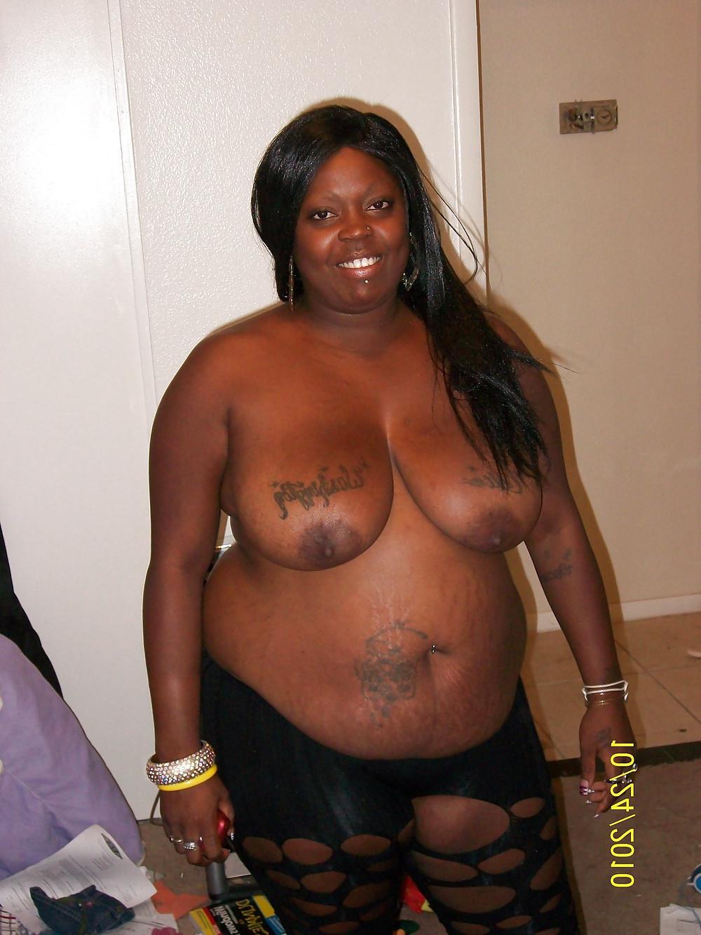 14P Busty & Big Ebony Girl