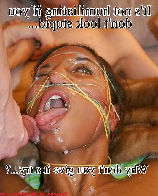 9P Ebony captions great...