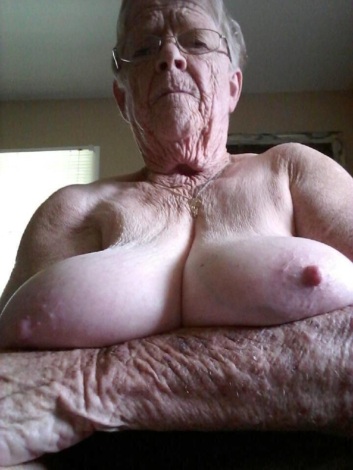 24P Grandma's Big Tits