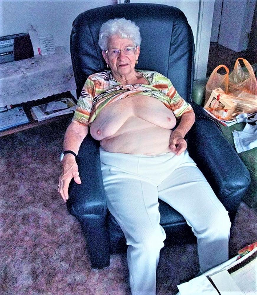 24P Grandma's Big Tits