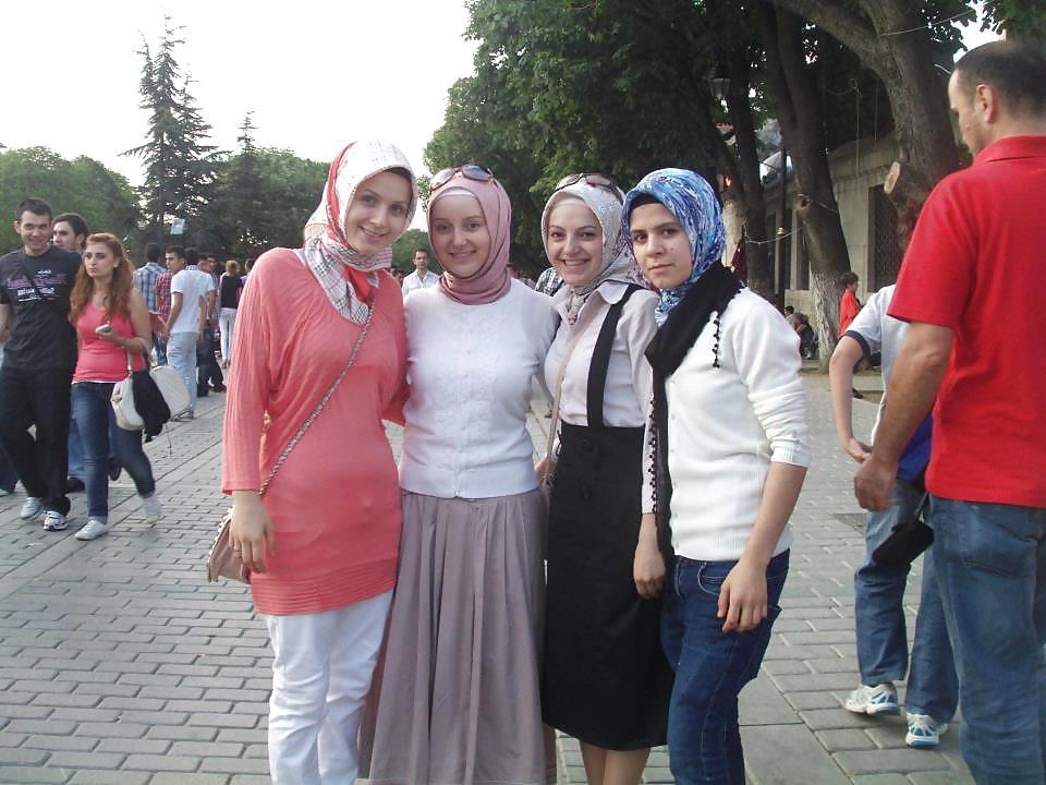 25P Turkish arab hijab turbanli asian e a