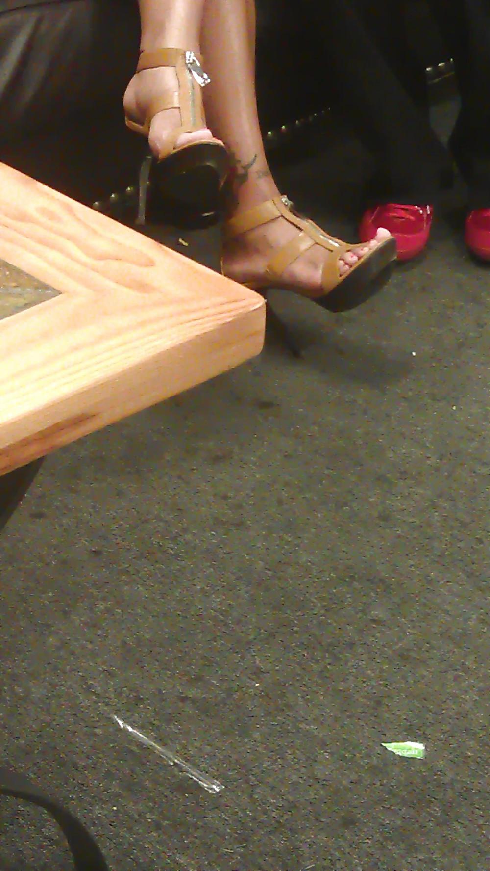 6P High heel close up