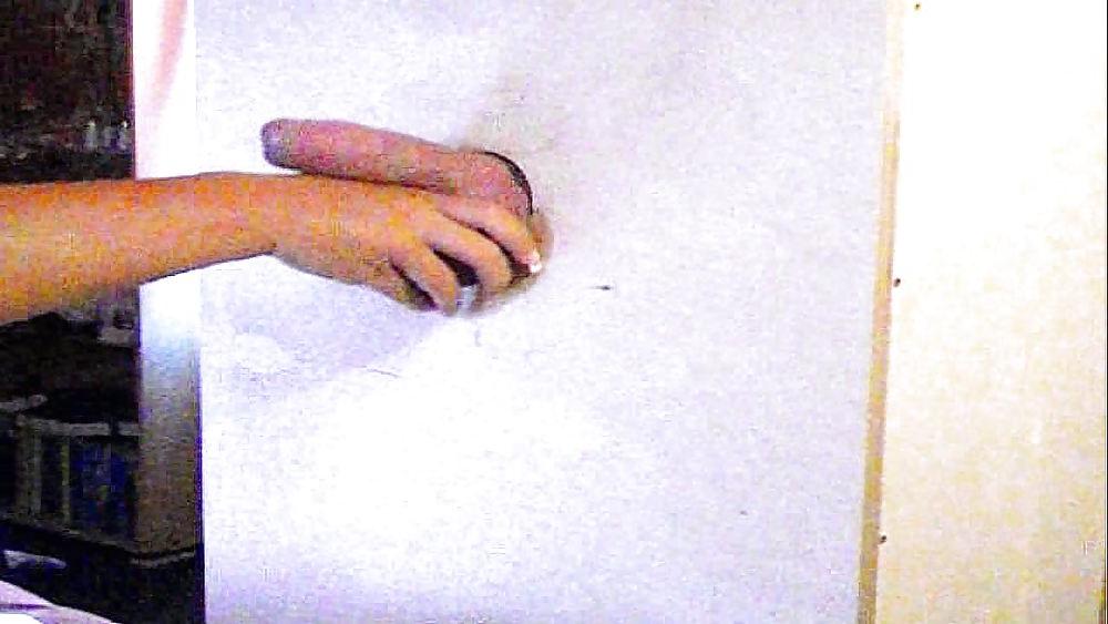 16P Mein Film - Glory Hole Shoejob mit Cumshot