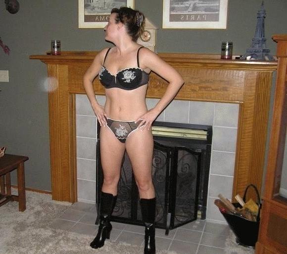 25P Romantic matures in front of fireplace