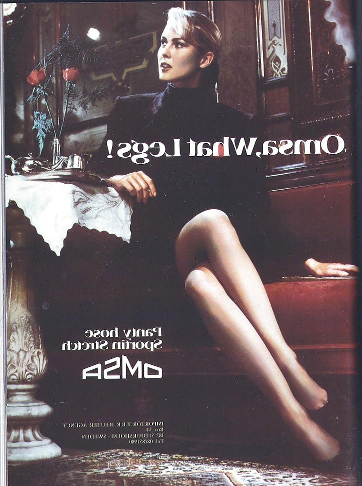 25P Retro Pantyhose Ads