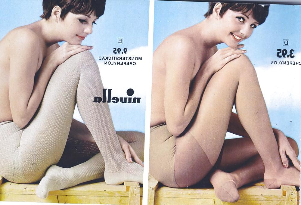 25P Retro Pantyhose Ads