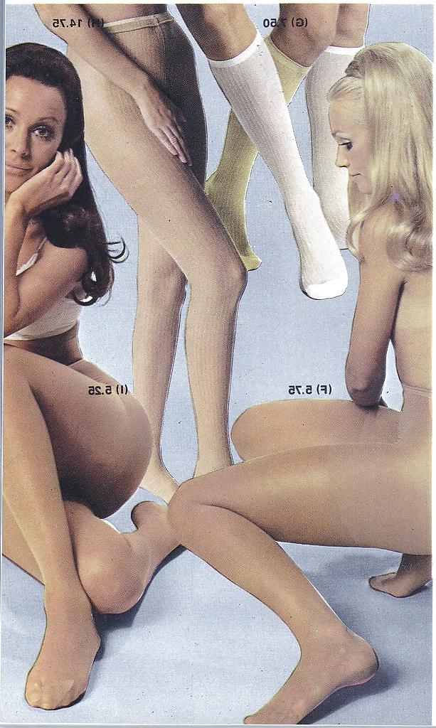 25P Retro Pantyhose Ads
