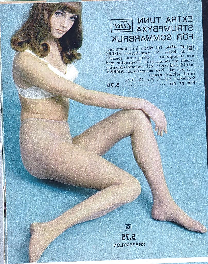 25P Retro Pantyhose Ads