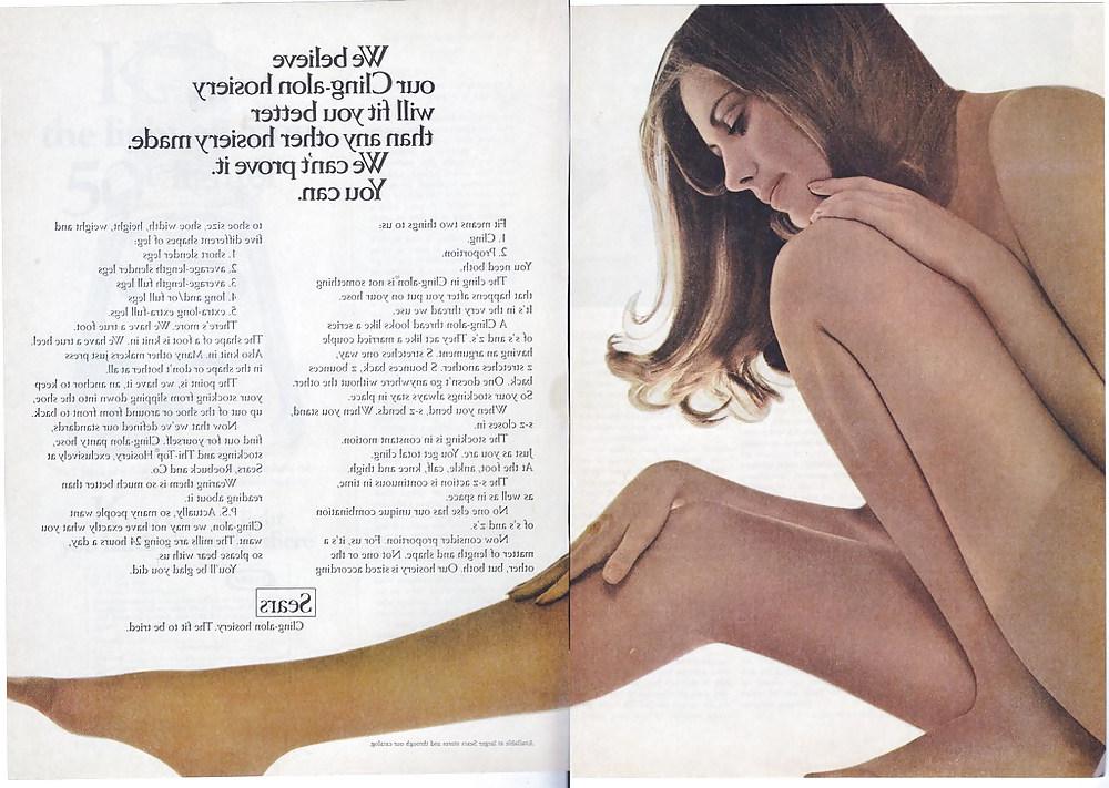25P Retro Pantyhose Ads