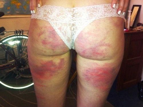24P Rough Spanked Bottoms Part 2