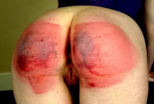 24P Rough Spanked Bottoms Part 2