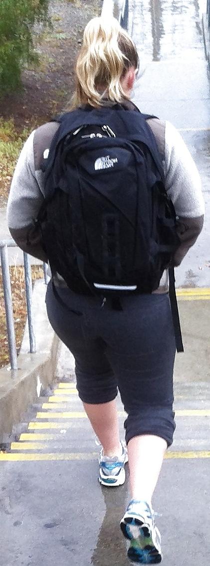 13P Candid Blonde White Girl With A Black Girl Booty 