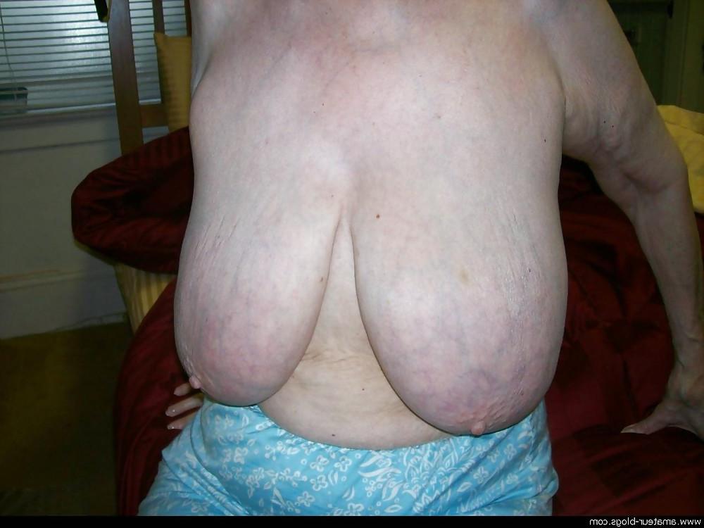 25P Granny  tits