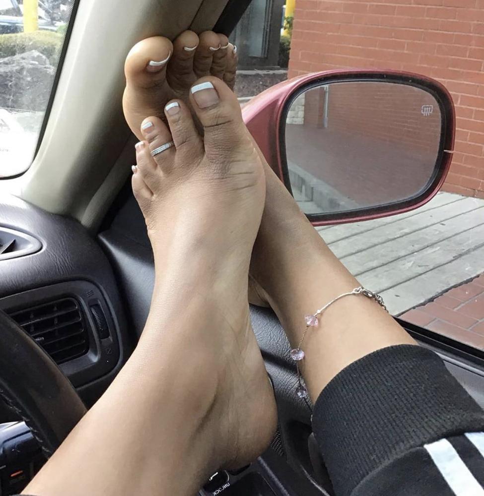 25P sexy BLACK toes and soles pt8