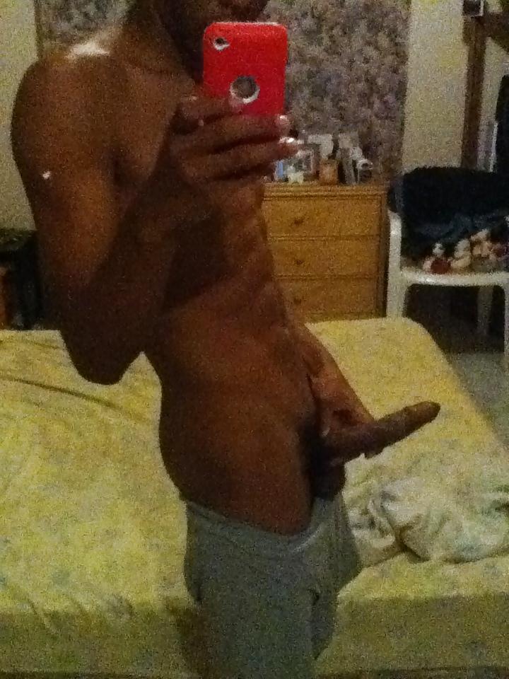 8P Black young teen cock