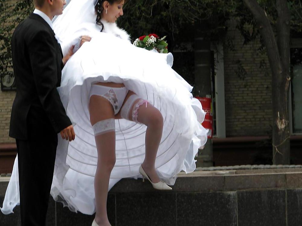 11P BRIDES marry wedding panties stocking voyeur - hochzeit 