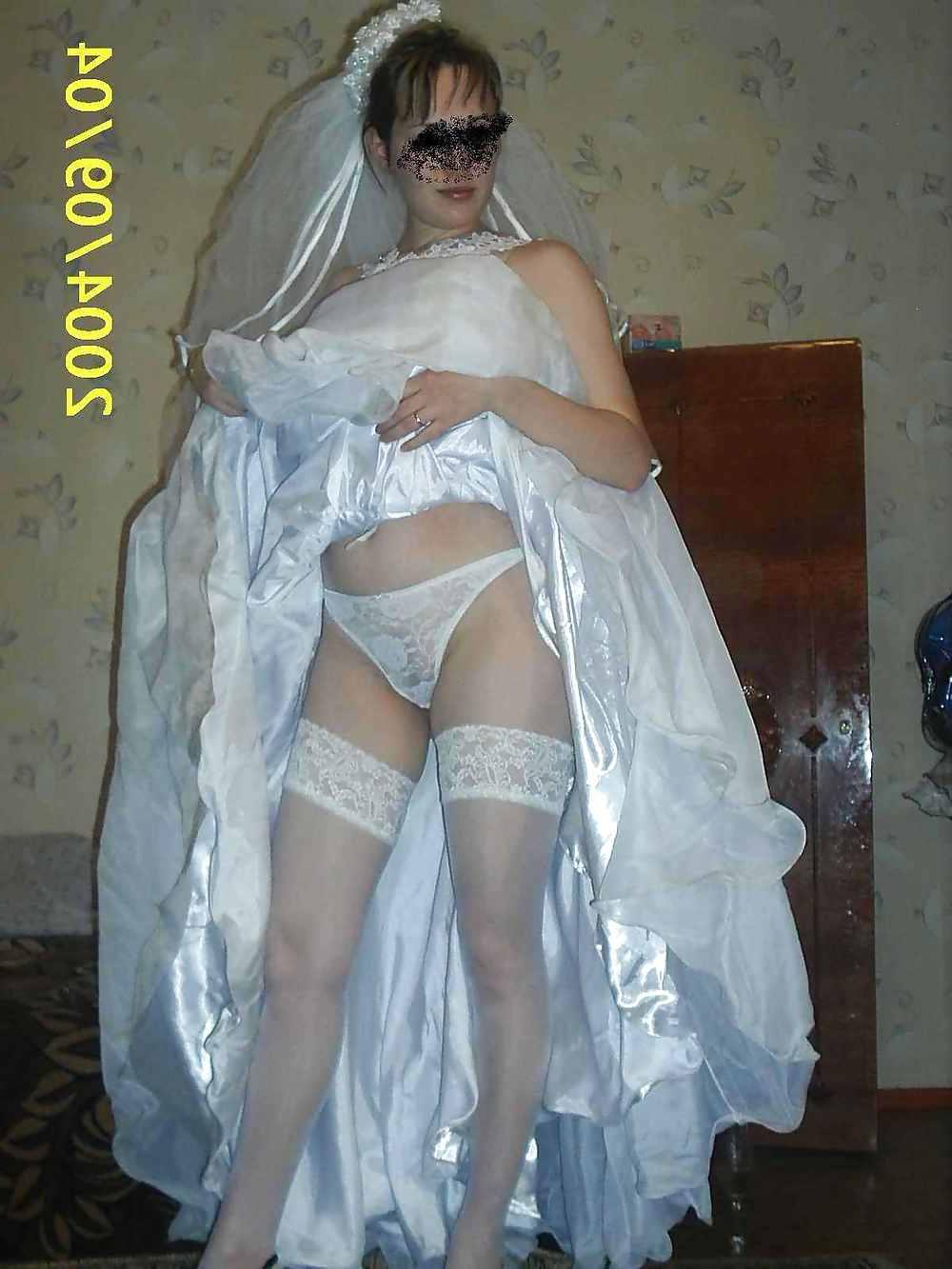 11P BRIDES marry wedding panties stocking voyeur - hochzeit 