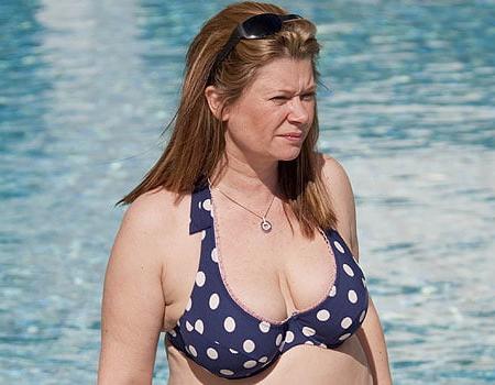 25P Hannah Waterman, Eastender Actress, Bikini,  Non Nude