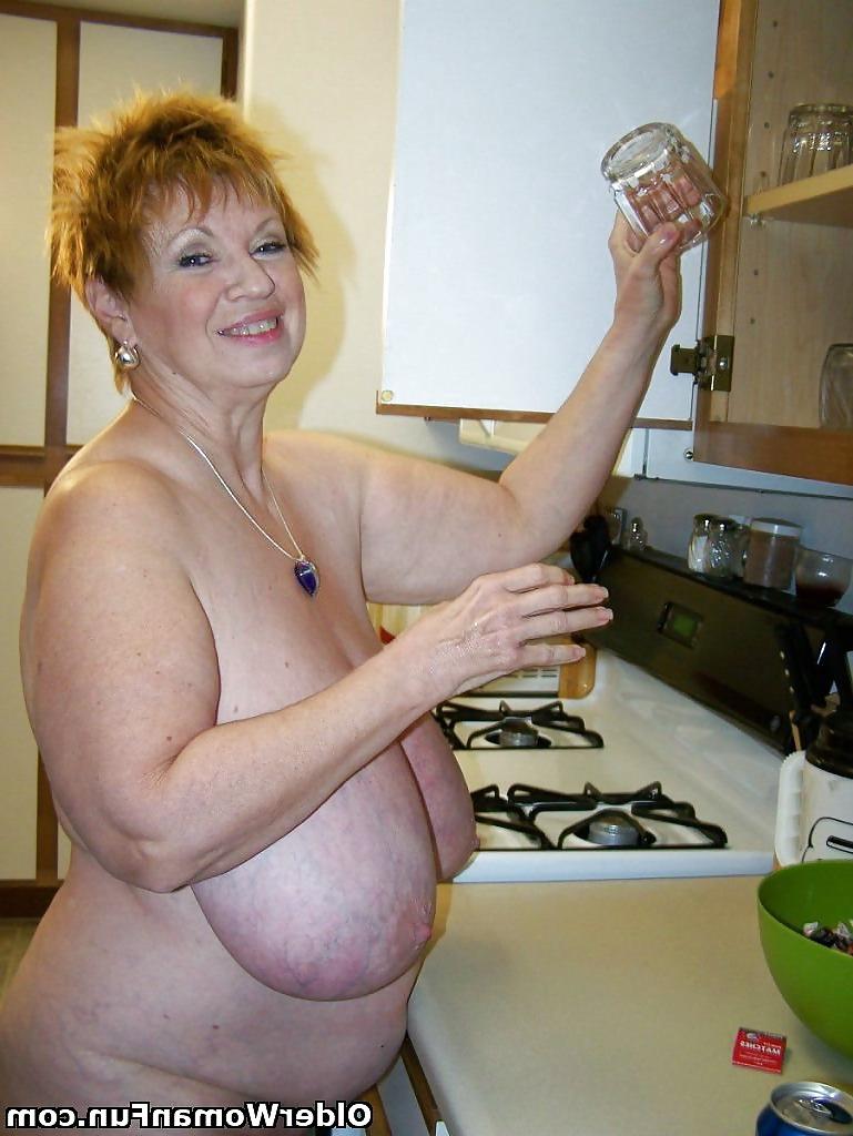 16P 63 year old granny Dagny from OlderWomanFun