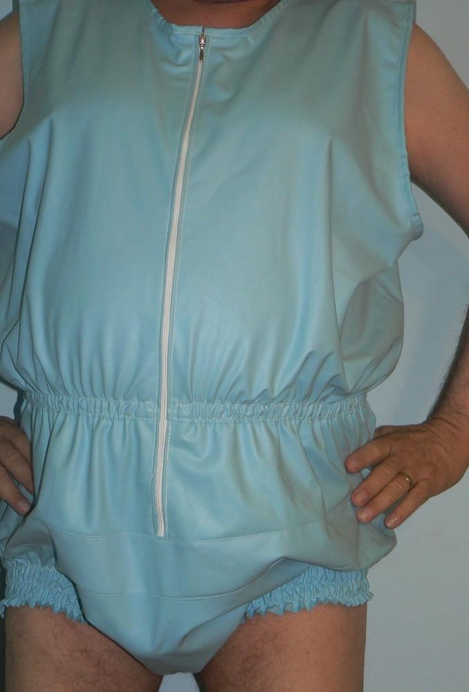 21P Gummihose babyblau  Rubber pants baby blue