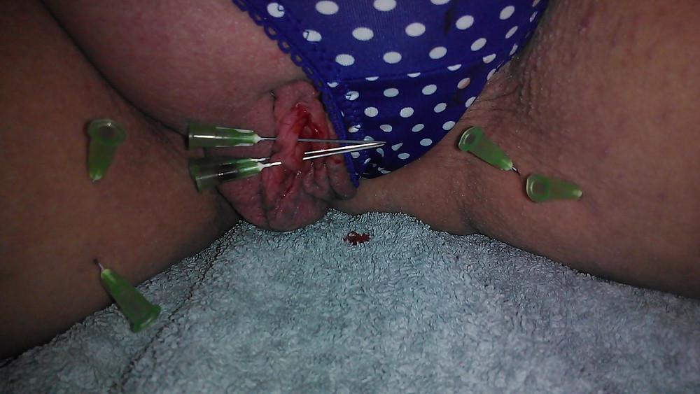 10P Scottish slut - ruined clit
