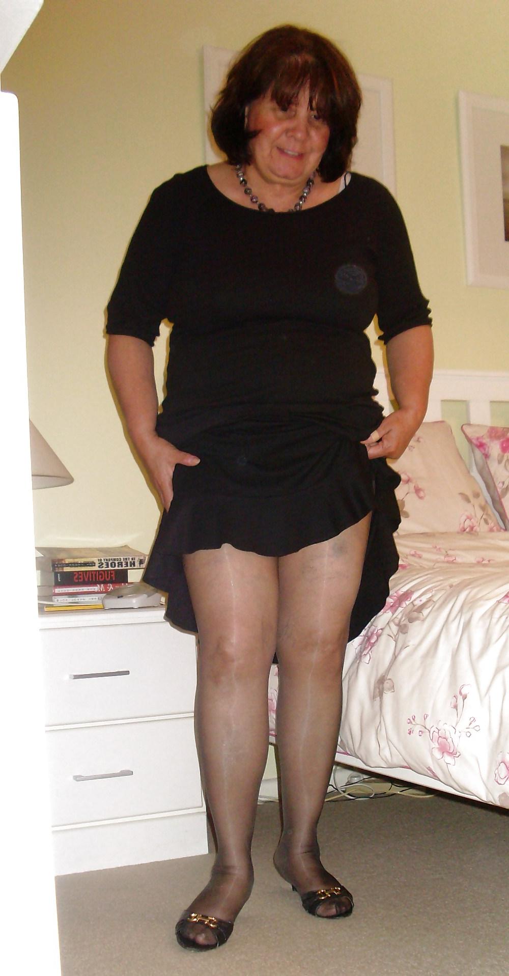 25P Rosemary sexy legs and upskirt 11