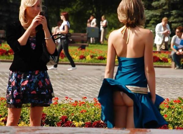 25P Sluts wearing upskirt # 097NT