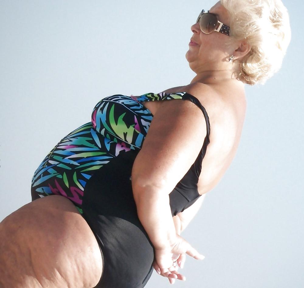 25P Mature and Grannies clothed swimsuits and lingerie 2 
