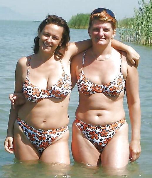 25P Swimsuit bikini bra bbw mature dressed teen big tits - 55