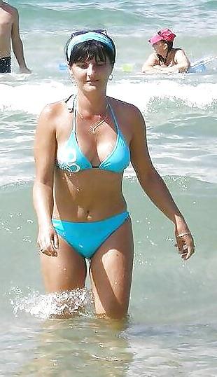 25P Swimsuit bikini bra bbw mature dressed teen big tits - 55