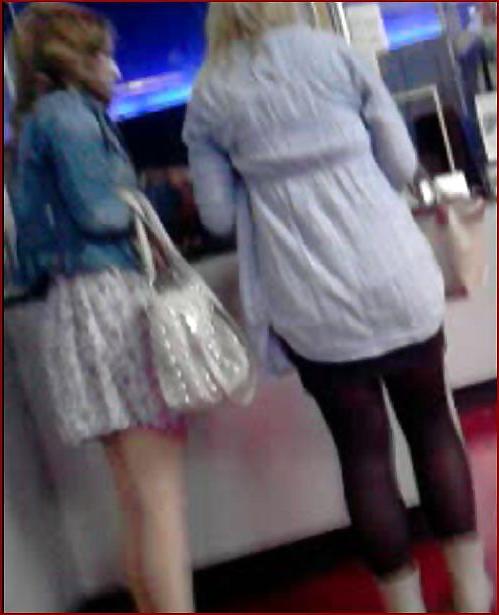 25P Sweetie was followed by me for upskirt