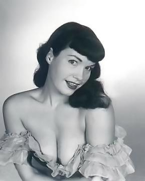 25P Bettie Page, portraits, pictures curious.