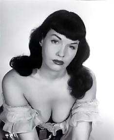 25P Bettie Page, portraits, pictures curious.