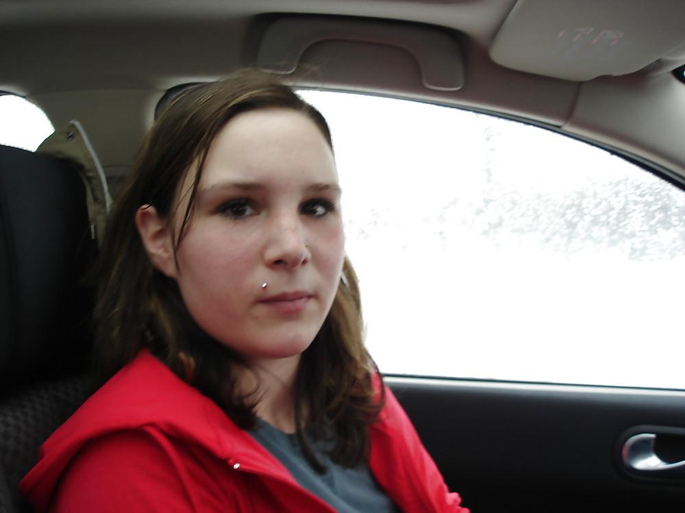 25P Chubby Teen Fucked in Car