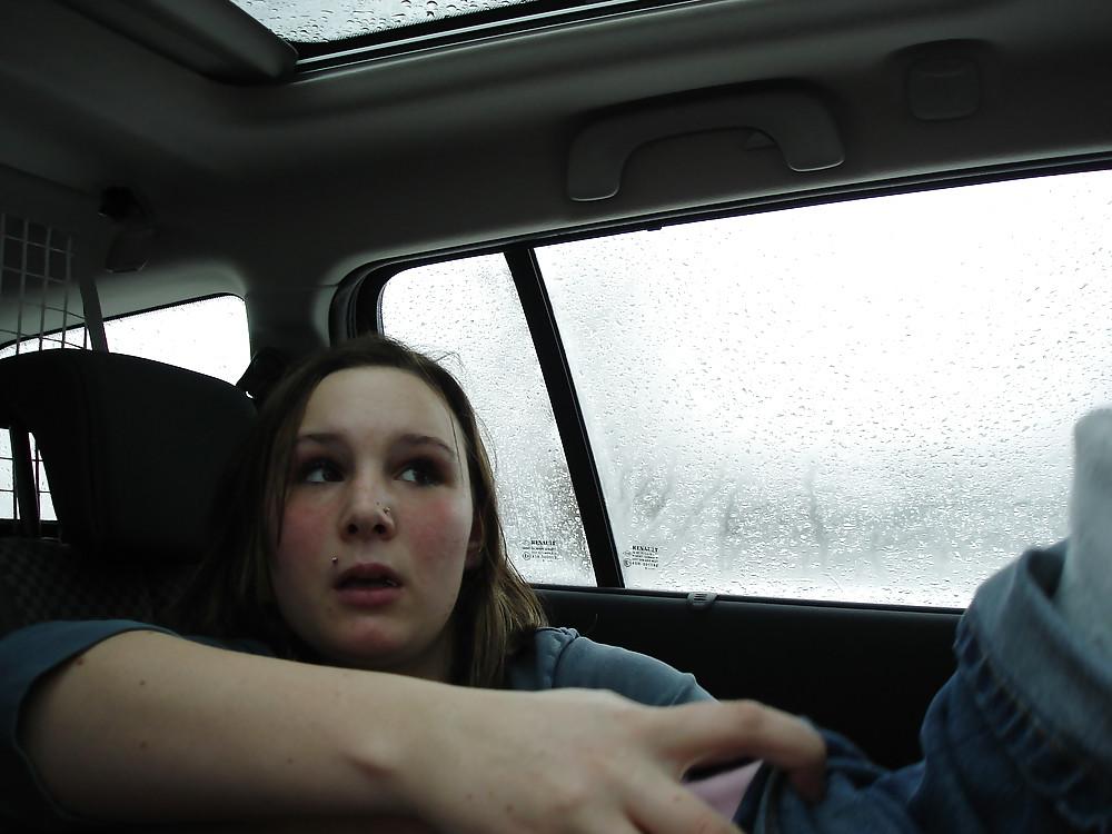 25P Chubby Teen Fucked in Car