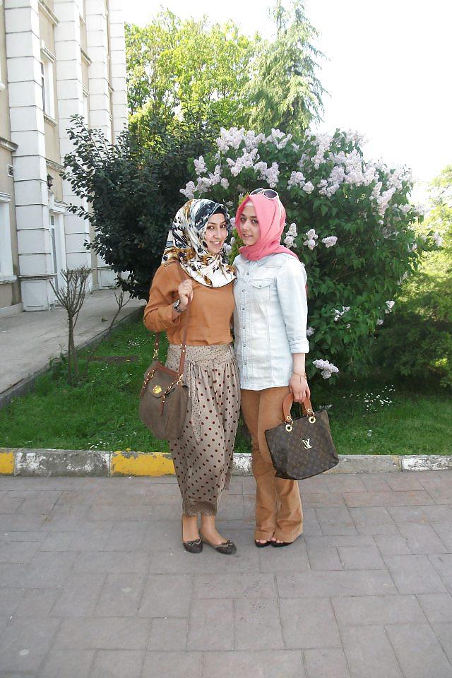 25P Turkish turbanli hijab arab karisik
