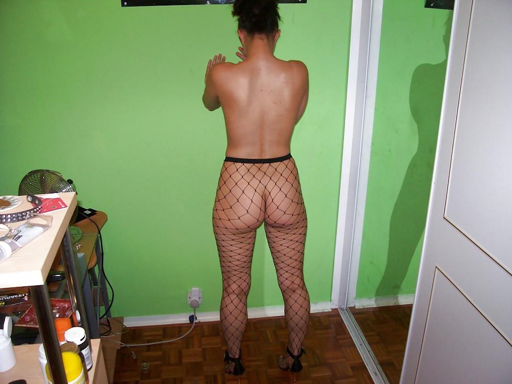 25P Sexy girl with big booty 3 (Black Stockings)