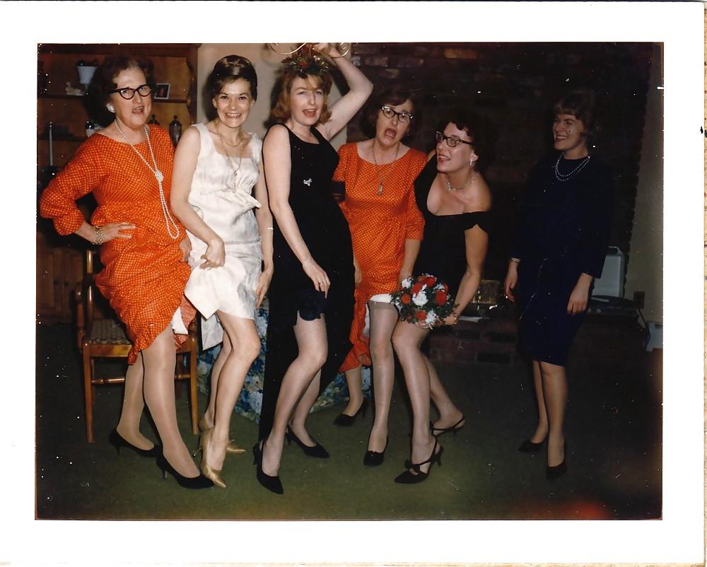 20P Stocking tops shown by accidents