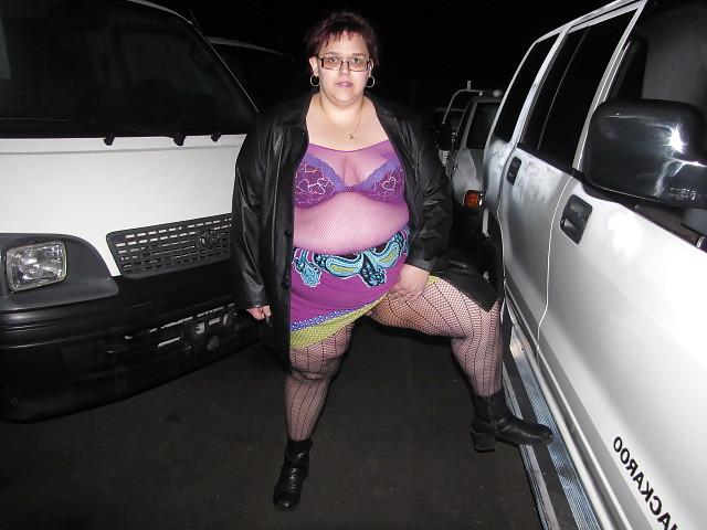 25P Fat Slut In Public Places