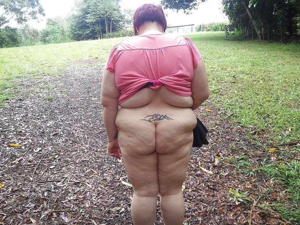 25P Fat Slut In Public Places